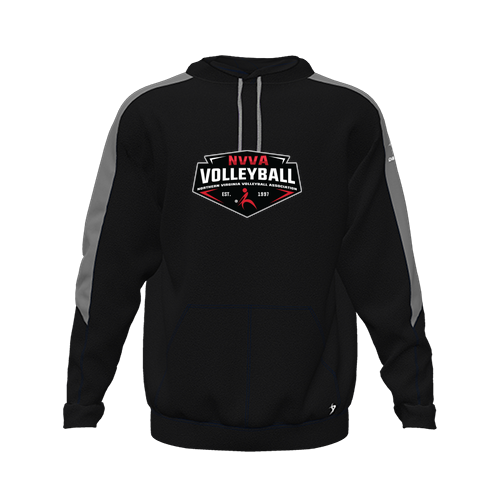 [CUS-DFW-HOOD-FLC-LSL-BLK-YXS-LOGO1] Hoodie (Youth XS, Black, Logo 1)