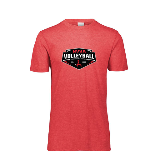 [FTSCUBRD-AS-LOGO1] Decker Men's Tri-Blend T-Shirt - Short Sleeve (Adult S, Red, Logo 1)