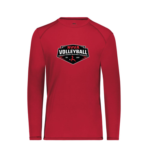 [6846.083.S-LOGO1] Youth SoftTouch Long Sleeve (Youth S, Red, Logo 1)