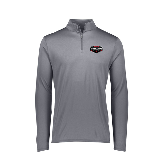 [FTLQFLGY-FAXS-LOGO1] Decker Women's Flex-Lite 1/4 Zip Shirt (Female Adult XS, Gray, Logo 1)