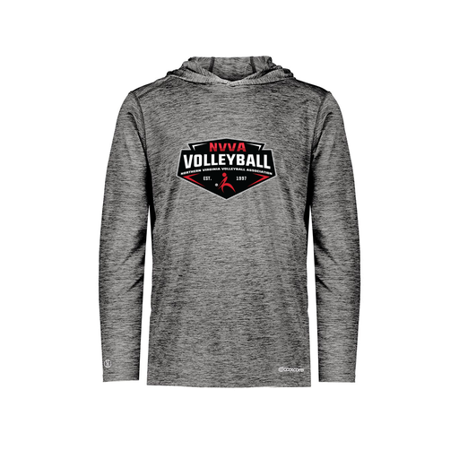 [FOLHCGBK-YS-LOGO1] Decker Youth Charge Hoodie (Youth S, Black, Logo 1)