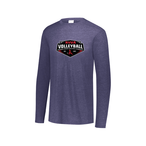 [3075.U22.XS-LOGO1] Men's LS Ultra-blend T-Shirt (Adult XS, Navy, Logo 1)