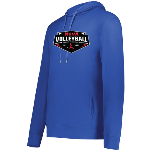 [222698.060.S-LOGO1] YOUTH VENTURA THIN KNIT HOODIE (Youth S, Royal, Logo 1)